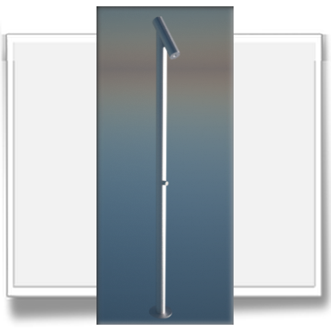 Outdoor showers at one place