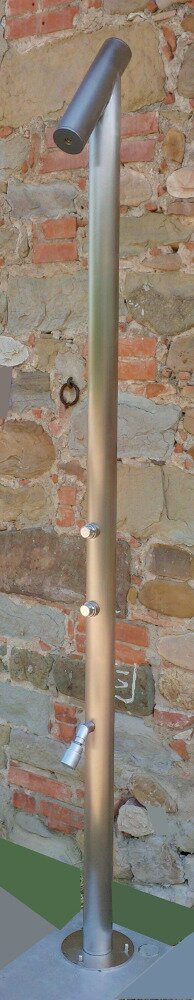 outdoor_shower_Stilo_One_2T-LRi_brushed_finish