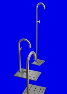 set colonne outdoor  di presa acqua Stilo 1" versioni personalizzate